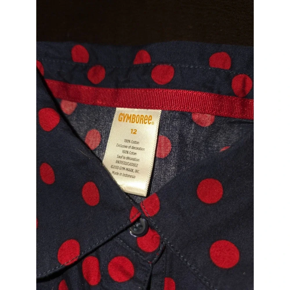 Gymboree homecoming kitty tops size 12 hat 8 and up